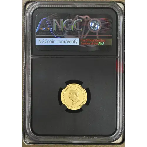 2027P - 1/10oz Year of the Goat Gold Coin - Australia G$15 - NGC MS70